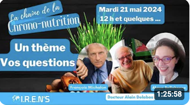 Chrono-nutrition : Un thème des questions